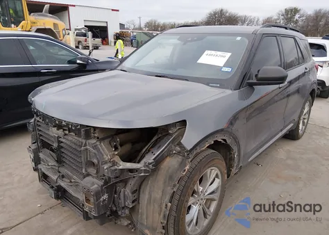 2021 Ford Explorer Xlt z USA, uszkodzony, nr VIN 1FMSK7DH8MGA61116